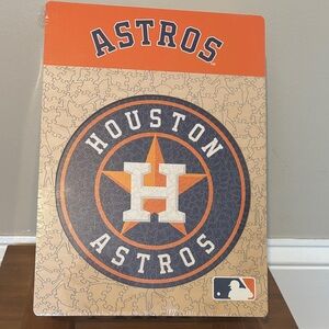 NEW Houston Astros Jigsaw wooden puzzle 500 pieces